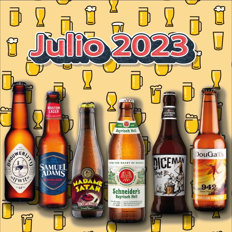 Suscripción de cerveza artesanal Julio 2023